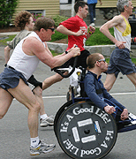 stock photographs of people - recreation by Tom Palmer