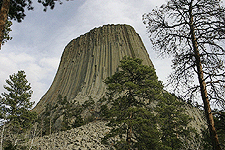 nature landscape outdoors geology Devil's Tower Wyoming digital image stock photo photograph photography Tom Palmer Fantastic Places info@fantasticplaces.com